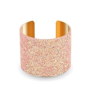 Pink Sequin Cuff